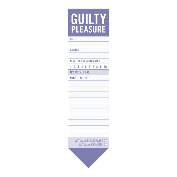 Guilty Pleasure Bookmark Pad