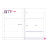 Knock Knock WTF Undated Planner & Weekly Agenda Notebook - Knock Knock Stuff SKU 