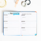 Knock Knock Crush Those Goals Undated Planner & Weekly Agenda Notebook - Knock Knock Stuff SKU 