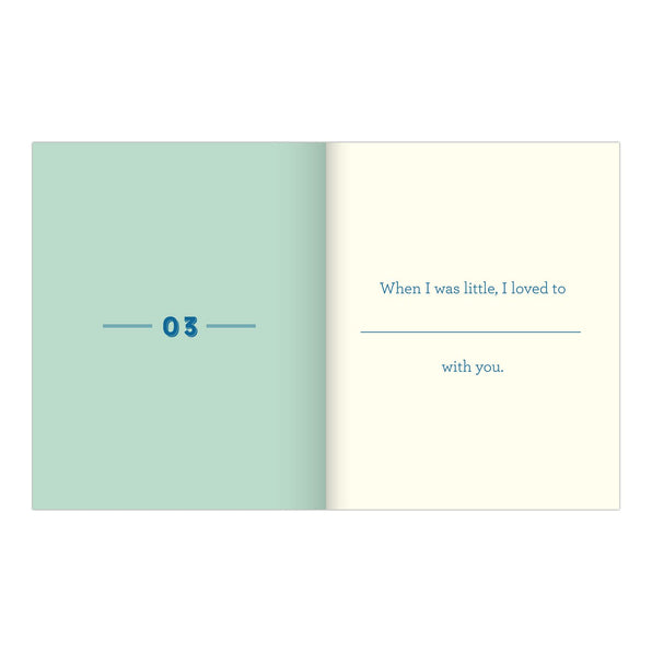 Knock Knock What I Love About Dad Fill in the Love® Card Booklet - Knock Knock Stuff SKU 