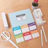 Knock Knock Days of the Week Sticky Note Packet - Knock Knock Stuff SKU 