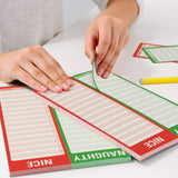 Knock Knock Naughty / Nice Perforated Pad - Knock Knock Stuff SKU 