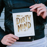 Knock Knock Dirty Mind Alter Ego Notepad - Knock Knock Stuff SKU 