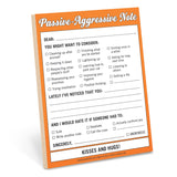 Knock Knock Passive-Aggressive Nifty Notes Paper Notepad - Knock Knock Stuff SKU 12087