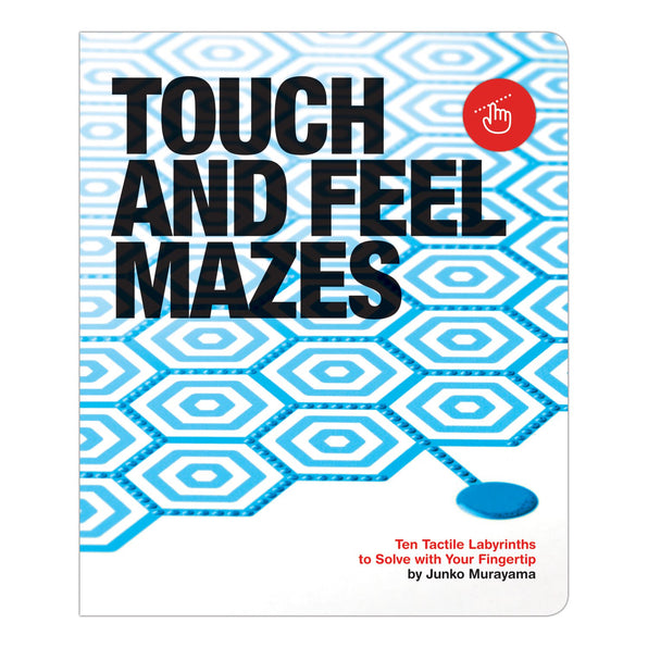 Knock Knock Touch and Feel Mazes: Ten Tactile Labyrinths to Solve with Your Fingertips - Knock Knock Stuff SKU 