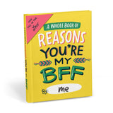 Knock Knock Em & Friends Reasons You're My BFF Fill in the Love® Book Fill-in-the-Blank Love about You Book - Knock Knock Stuff SKU 2-02716