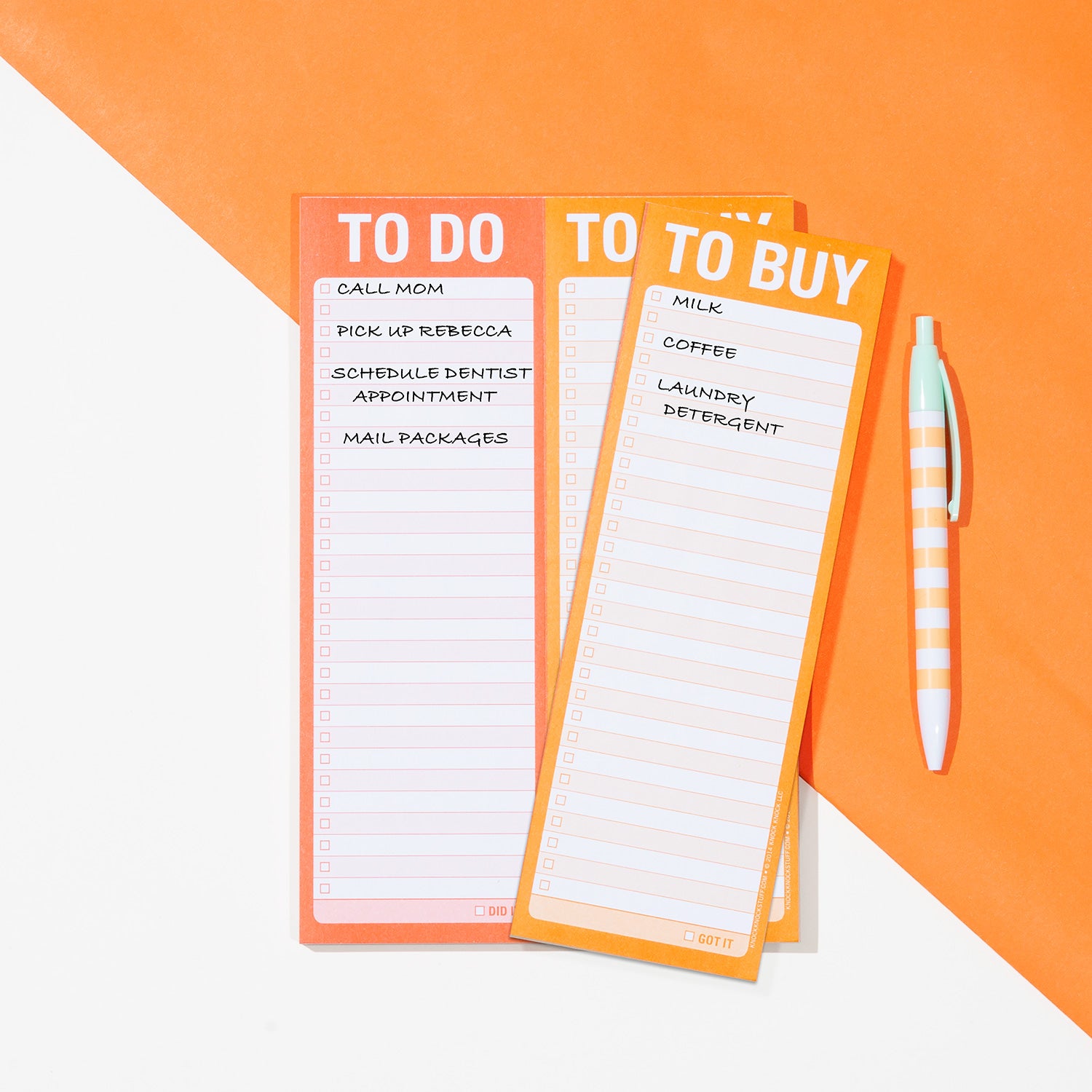 To Do / To Buy Perforated Pad