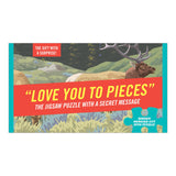 Knock Knock Love You to Pieces Message Puzzle - Knock Knock Stuff SKU 