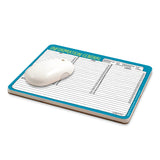 Knock Knock Hand-Lettered Information Central Paper Mousepad Paper Notepad - Knock Knock Stuff SKU 12610