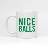 Knock Knock Nice Balls Mug - Knock Knock Stuff SKU 10169