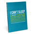 Knock Knock I Can't Sleep Inner-Truth® Journal Paperback Lined Notebook - Knock Knock Stuff SKU 50022
