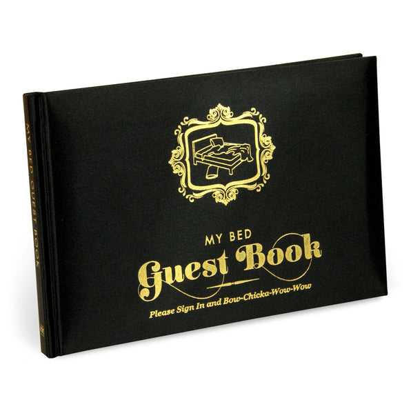 Knock Knock My Bed Guest Book Hardcover Funny Book - Knock Knock Stuff SKU 50038