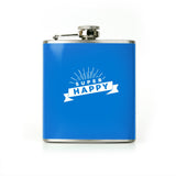 Knock Knock Super Happy Flask - Knock Knock Stuff SKU 