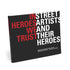 Knock Knock In Heroes We Trust: Street Artists and Their Heroes Softcover Funny Book - Knock Knock Stuff SKU 50228