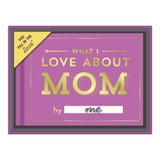 Knock Knock What I Love About Mom Fill in the Love® Book with Gift Box - Knock Knock Stuff SKU 