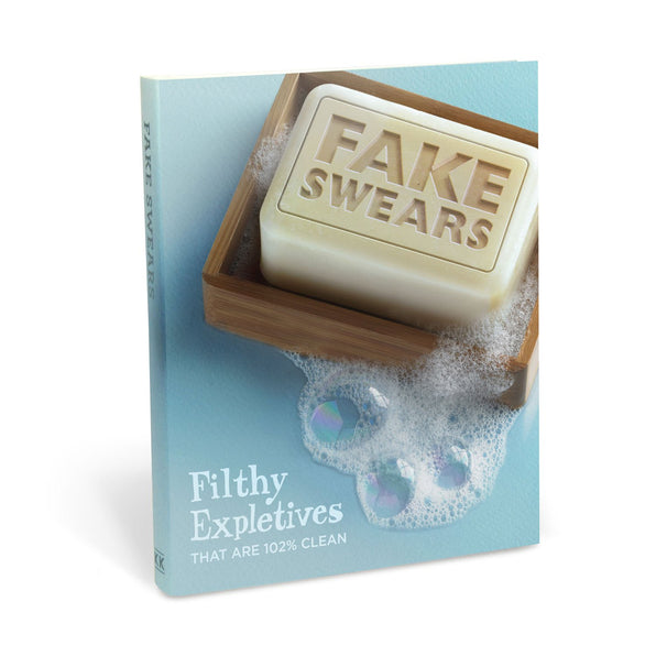 Knock Knock Fake Swears: Filthy Expletives That Are 102% Clean Hardcover Funny Book - Knock Knock Stuff SKU 50036