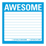 Knock Knock Awesome Sticky Notes - Knock Knock Stuff SKU 