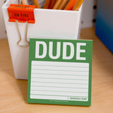 Knock Knock Dude Sticky Notes - Knock Knock Stuff SKU 