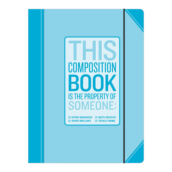 Knock Knock Hyper-Organized Composition Notebook - Knock Knock Stuff SKU 