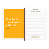 Knock Knock I Need a Drink Mini Inner-Truth® Journal - Knock Knock Stuff SKU 