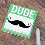 Knock Knock Dude Sticky Notes - Knock Knock Stuff SKU 