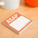 Knock Knock ASAP Sticky Notes - Knock Knock Stuff SKU 