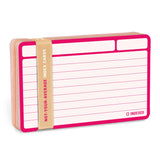 Knock Knock Indexed Index Cards - Knock Knock Stuff SKU 70063