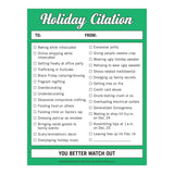 Knock Knock Holiday Citation Nifty Note - Knock Knock Stuff SKU 