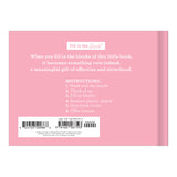 What I Love about You, Sis Fill in the Love® Book