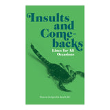 Knock Knock Insults & Comebacks Lines for All Occasions: Paperback Edition - Knock Knock Stuff SKU 