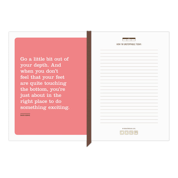 Knock Knock Oh, I'm Just Getting Started Inner-Truth® Journal - Knock Knock Stuff SKU 