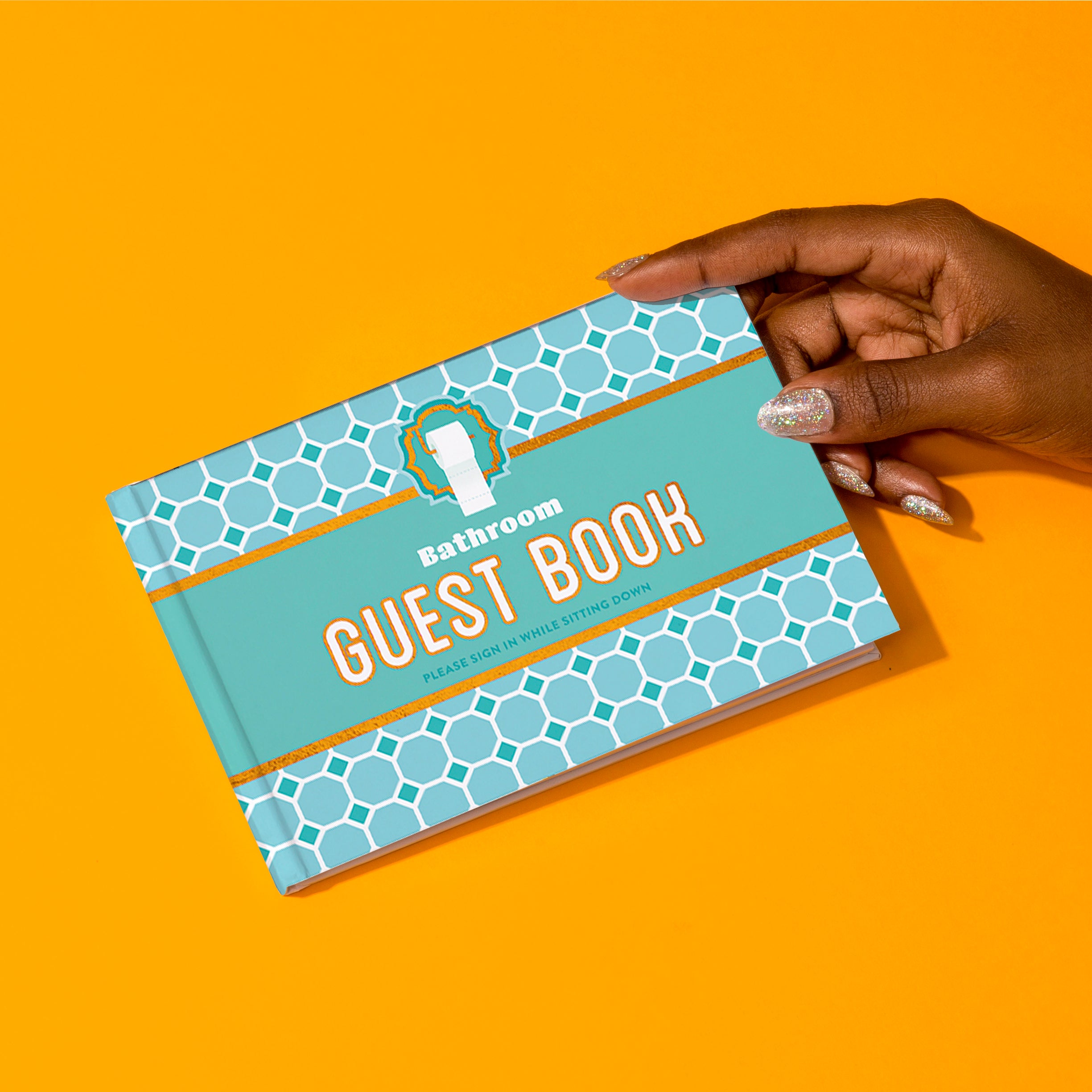 Knock Knock Bathroom Guestbook (Second Edition)