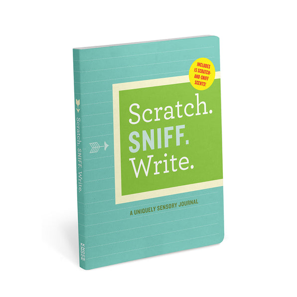 Knock Knock Scratch. Sniff. Write. Journal - Knock Knock Stuff SKU 