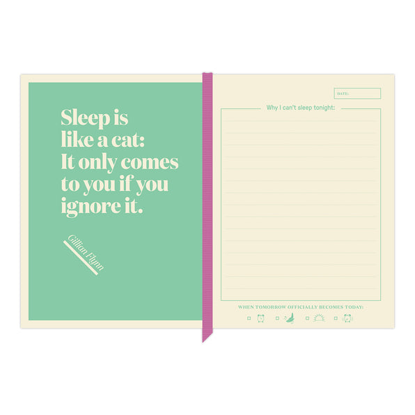 Knock Knock Gah, I Can’t Sleep Inner-Truth® Journal (Ombre Edition) - Knock Knock Stuff SKU 