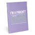 Knock Knock I'm a Parent? Inner-Truth® Journal Paperback Lined Notebook - Knock Knock Stuff SKU 50024