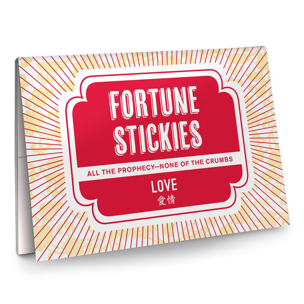 Knock Knock Love Fortune Stickies - Knock Knock Stuff SKU 12451