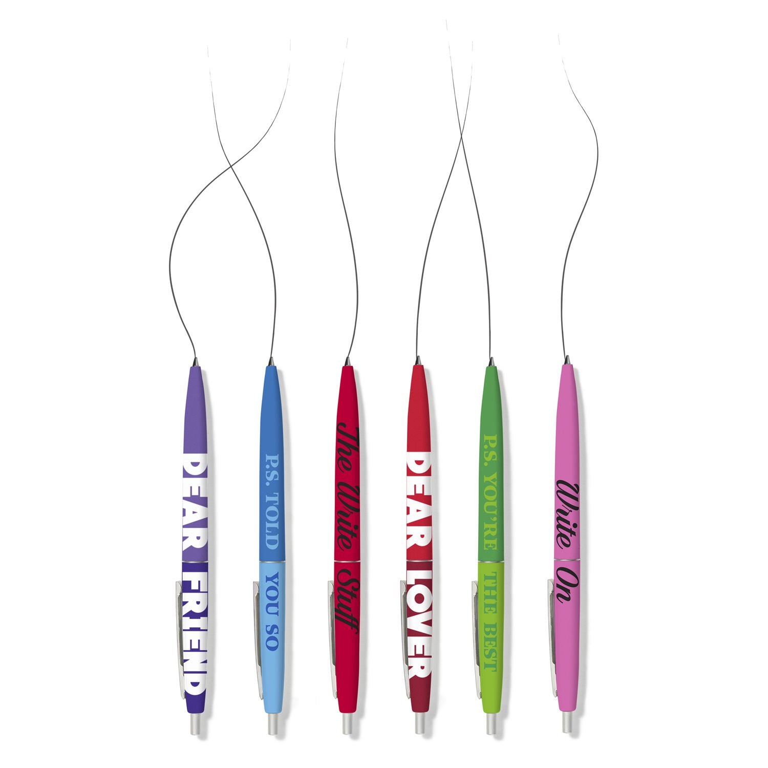 Knock Knock Dear Pen Set (Mom, Friend, Lover, Hater) - Knock Knock Stuff SKU 