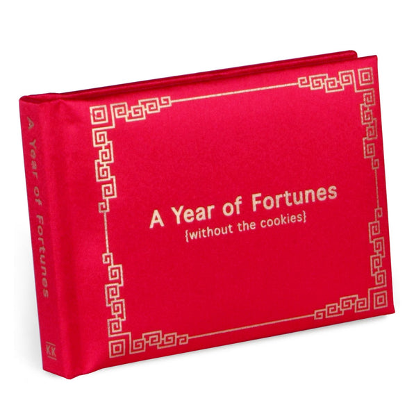 Knock Knock A Year of Fortunes Hardcover Funny Book - Knock Knock Stuff SKU 50007