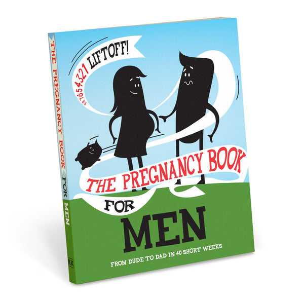Knock Knock The Pregnancy Book for Men: From Dude to Dad in 40 Short Weeks - Knock Knock Stuff SKU 31055