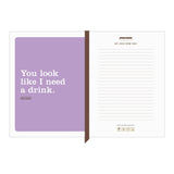 Knock Knock I Need A Drink Inner-Truth® Journal - Knock Knock Stuff SKU 