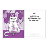 Knock Knock 100 Reasons to Panic® about Being a Cat Lady - Knock Knock Stuff SKU 