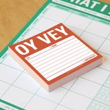 Knock Knock Oy Vey Sticky Notes - Knock Knock Stuff SKU 