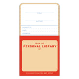 Knock Knock Personal Library Kit Refill Card Catalog Cards - Knock Knock Stuff SKU 15001