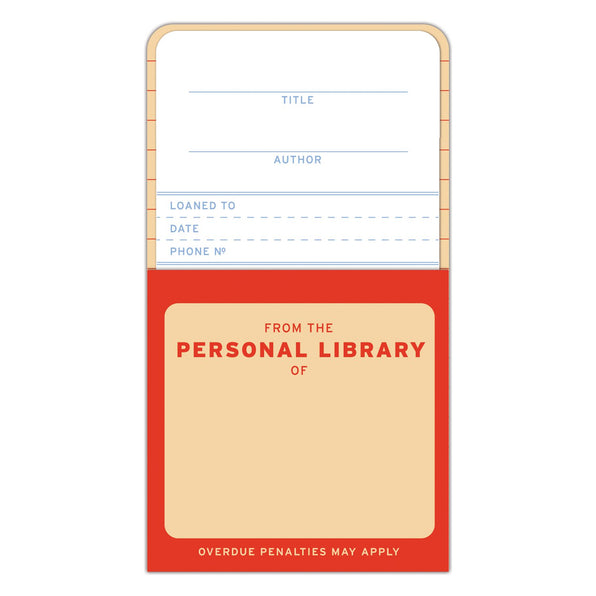 Knock Knock Personal Library Kit Refill Card Catalog Cards - Knock Knock Stuff SKU 15001