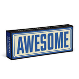 Knock Knock Awesome Sticker Statements Printed stickers - Knock Knock Stuff SKU 12561