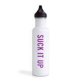 Knock Knock Suck it Up Water Bottle - Knock Knock Stuff SKU 10179