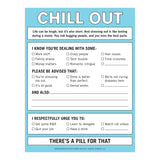 Knock Knock Chill Out Nifty Notes - Knock Knock Stuff SKU 