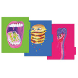 Knock Knock Monster Alien Binder Set - Knock Knock Stuff SKU 