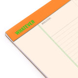 Knock Knock Whatever Lined Pad (Large) - Knock Knock Stuff SKU 