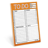 Knock Knock Hand-Lettered To Do Pad Paper To Do List Notepad - Knock Knock Stuff SKU 12253